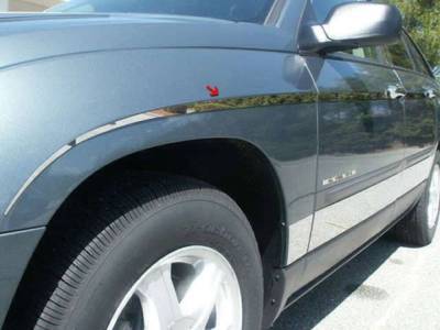 Quality Automotive Accessories - QAA TH44752 Stainless Rocker Panel Trim 12pc for 04-08 Chrysler Pacifica