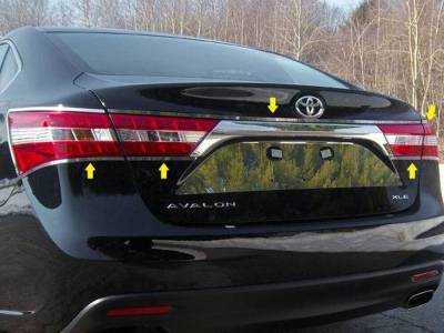 Quality Automotive Accessories - Quality Automotive TR13165 Taillight Trim for Toyota Avalon