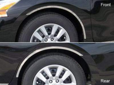 Quality Automotive Accessories - Quality Automotive WQ13550 Wheel Well Accent for 13-14 Nissan Altima
