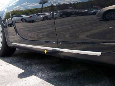 Quality Automotive Accessories - QAA TH51576 Stainless Rocker Panel Trim 2pc for 11-17 Buick Regal