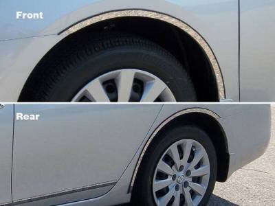 Quality Automotive Accessories - Quality Automotive WQ13575 Wheel Well Accent for Nissan Sentra