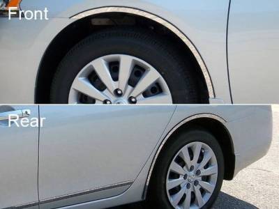 Quality Automotive Accessories - Quality Automotive WQ13576 Wheel Well Accent for Nissan Sentra