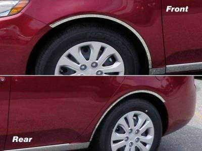 Quality Automotive Accessories - Quality Automotive WQ10810 Wheel Well Accent for 10-13 Kia Forte