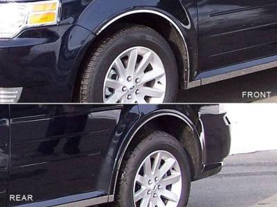 Quality Automotive Accessories - Quality Automotive WQ49340 Wheel Well Accent 09-14 Ford Flex