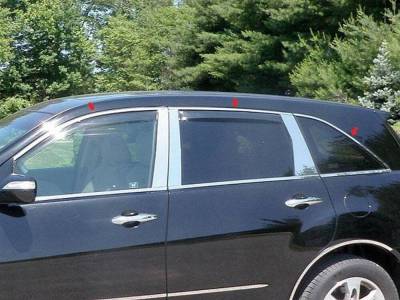 Quality Automotive Accessories - Quality Automotive WP27298 Window Accent Package 07-11 Acura MDX