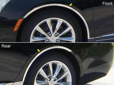 Quality Automotive Accessories - Quality Automotive WQ53245 Wheel Well Accent 13-14 Cadillac XTS