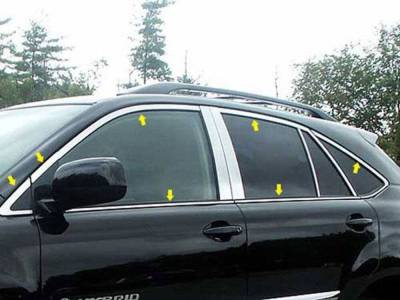 Quality Automotive Accessories - Quality Automotive WP26126 Window Accent Package for Lexus RX330