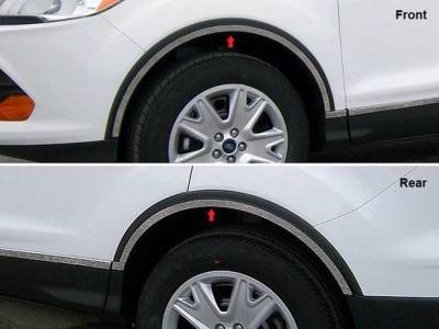 Quality Automotive Accessories - Quality Automotive WQ53360 Wheel Well Accent 13-14 Ford Escape