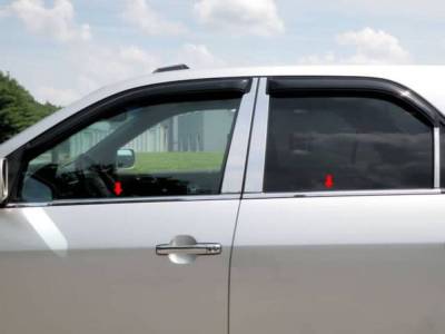 Quality Automotive Accessories - Quality Automotive WS21297 Window Sill Accent Kit 01-06 Acura MDX