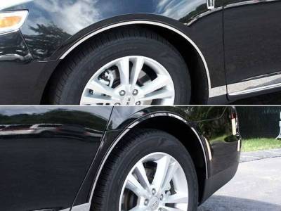 Quality Automotive Accessories - Quality Automotive WQ49625 Wheel Well Accent 09-12 Lincoln MKS