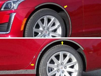 Quality Automotive Accessories - Quality Automotive WQ54251 Wheel Well Accent 2014 Cadillac CTS