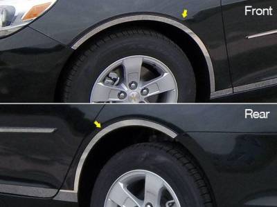 Quality Automotive Accessories - Quality Automotive WQ53105 Wheel Well Accent 13-14 Chevrolet Malibu