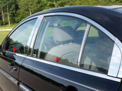 Quality Automotive Accessories - Quality Automotive WS27365 Window Sill Accent Kit for 06-11 Hyundai Accent