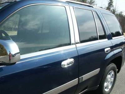 Quality Automotive Accessories - Quality Automotive WS42290 Window Sill Accent Kit 10Pc 02-08 Chevy Trailblazer
