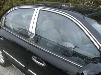 Quality Automotive Accessories - Quality Automotive WP24805 Window Accent Package for 01-06 Kia Optima