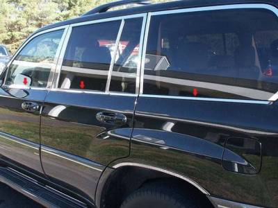 Quality Automotive Accessories - Quality Automotive WS24120 Window Sill Accent Kit for Lexus LX470