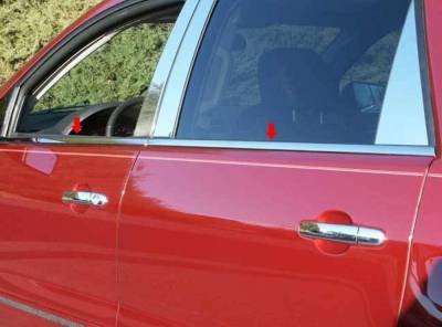 Quality Automotive Accessories - Quality Automotive WS47425 Window Sill Accent Kit 07-09 Saturn Outlook