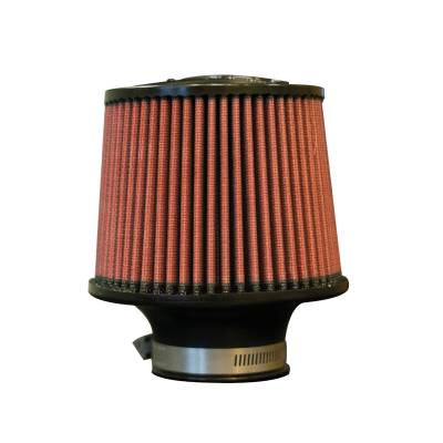 Injen - Injen X-1012-BR 8-Layer Oiled Air Filter 2.5" Flange ID 6" Base 5" Media 5.3"Top