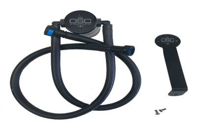 J&L Oil Separator Co - J&L 3082P-B Oil Separator 3.0 Passenger Side Mounted Oil Separator Black