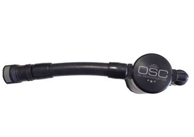J&L Oil Separator Co - J&L Oil Separator 3.0 Driver Side Mounted Oil Separator Black 3051D-B