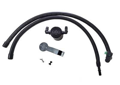 J&L Oil Separator Co - J&L Oil Separator 3055D-B 3.0 Driver Side Mounted Black
