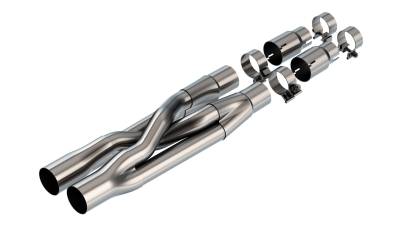 Borla - Borla Exhaust 60715 SwitchFire X-Pipe for 18-23 Ford Mustang GT
