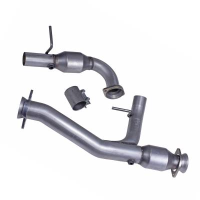 BBK Performance Parts - BBK 19471 3" Short Mid Y-Pipe w/Catalytic Converters 11-15 Ford F150 5.0 Coyote