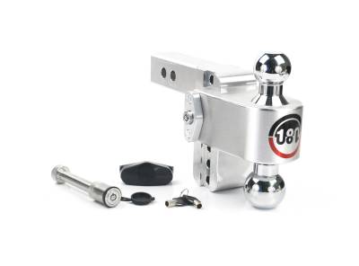 Weigh Safe - Weigh Safe 2" 180-DEG Class-IV 4" Drop Hitch Receiver 12.5K CTB4-2-KA