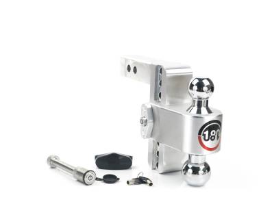 Weigh Safe - Weigh Safe 2" 180-DEG Class-IV 6" Drop Hitch Receiver 12.5K CTB6-2-KA
