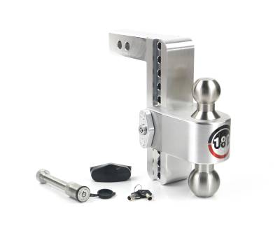 Weigh Safe - Weigh Safe 2" 180-DEG Class-IV 8" Drop Hitch Receiver 12.5K LTB8-2-KA