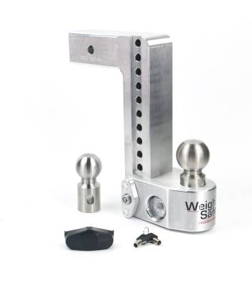 Weigh Safe - Weigh Safe 2.5" Aluminum Class-V 10" Drop Hitch Receiver 18.5K WS10-2.5