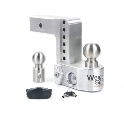 Weigh Safe - Weigh Safe 2.5" Aluminum Class-V 6" Drop Hitch Receiver 18.5K WS6-2.5
