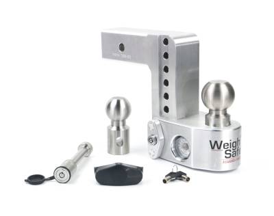 Weigh Safe - Weigh Safe 2.5" Aluminum Class-V 6" Drop Hitch Receiver 18.5K WS6-2.5-KA