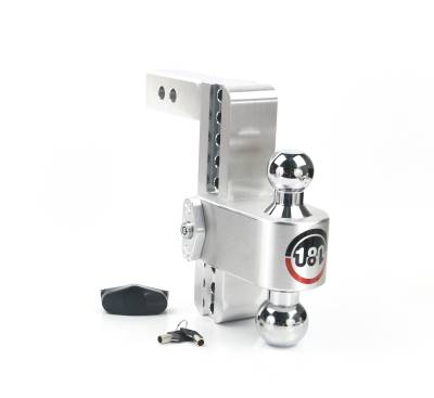 Weigh Safe - Weigh Safe 2" 180-DEG Class-IV 8" Drop Hitch Receiver 12.5K CTB8-2