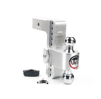 Weigh Safe - Weigh Safe 2.5" 180-DEG Class-V 8" Drop Hitch Receiver 18.5K CTB8-2.5