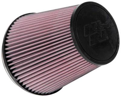 K&N - K&N RU-1041 Universal Clamp-On Air Filter