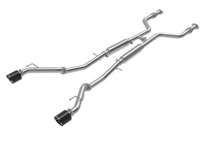 aFe Power - aFe 49-36138-C 2.5" Exhaust System w/Carbon Fiber Tip for 23-26 Nissan Z 3.0L