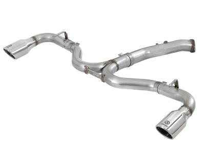 aFe Power - aFe 49-37002-1P 3-2.5" Axle-Back Exhaust for 17-21 Hyundai Elantra GT/i30 1.6L