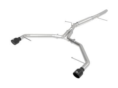 aFe Power - aFe 49-36419-B 3-2.5" SS Axle-Back Exhaust System for 17-19 Audi A4 2.0L