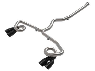 aFe Power - aFe 49-36809-B 3-2.5" Cat-Back Exhaust w/Black Tip for 22-26 Subaru WRX 2.4L