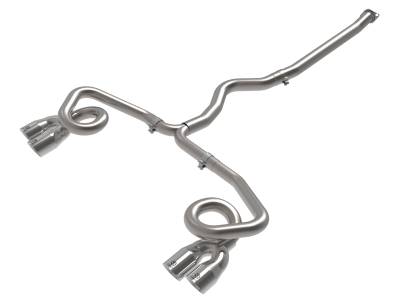 aFe Power - aFe 49-36809-P 3-2.5" Cat-Back Exhaust w/Polished Tip for 22-26 Subaru WRX 2.4L