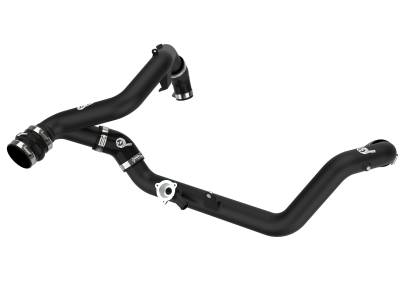 aFe Power - aFe 46-20658-B 2.25" Aluminum Hot Charge Pipe Black for 20-21 Explorer/Aviator
