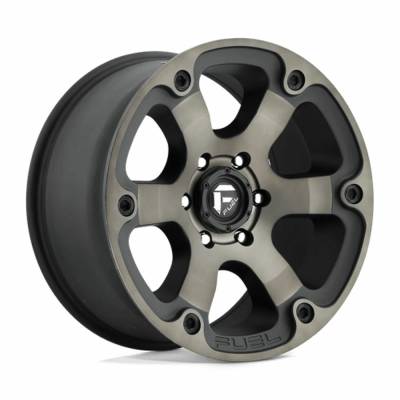 Fuel 1PC - Fuel Off Road D56118901750 D561 CRUSH 18x9 8x170 1mm Machined