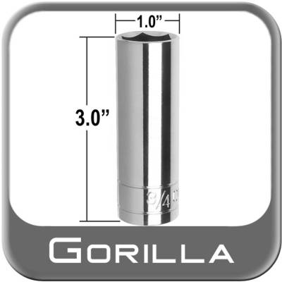 Gorilla Automotive - Gorilla Automotive 34SKT Lug Nut Installation Tool