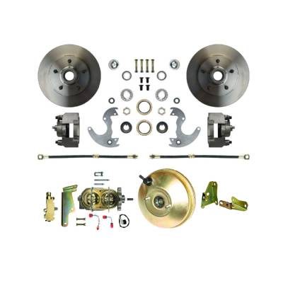 The Right Stuff Detailing - The Right Stuff Detailing AFXDC14N Front Brake Conversion Kit for 64-67 Chevy II