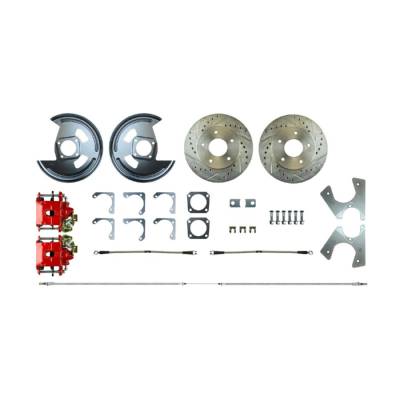 The Right Stuff Detailing - The Right Stuff Detailing AFXRD01NZ Rear Brake Conversion Kit for 62-67 Chevy II