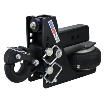 Shocker Hitch - Shocker Hitch SH-HDMB633-250 Shocker HD 20K 2.5" Max Black Air Receiver Hitch