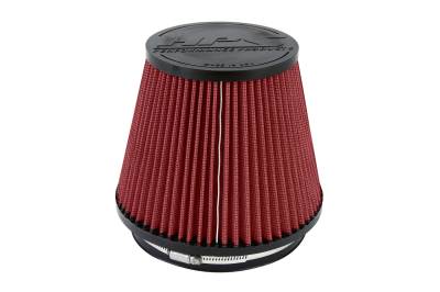 HPS Performance - HPS HPS-4303 Red Air Filter 6" Flange ID 7" Height Pre-Oiled & Reusable