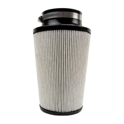 Wehrli Custom Fabrication - Wehrli WCF100717 Air Filter Dry 4" Inlet for Chevy/GMC 6.6L Duramax
