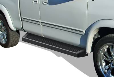 APS - APS IRunning Running Boards Black for 00-06 Toyota Tundra Ext IB20RJF0B